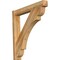 Ekena Millwork Olympic Craftsman Rough Sawn Outlooker, Western Red Cedar, 6"W x 38"D x 38"H OUT06X38X38OLY04RWR - alternate 1